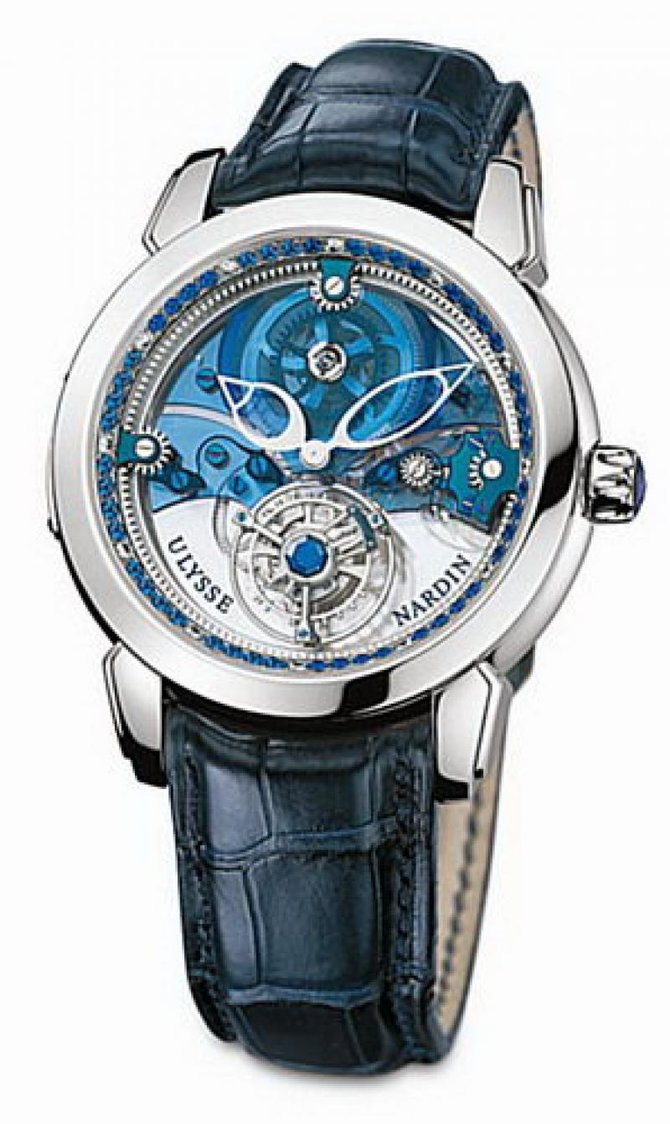 Ulysse Nardin 799-82 Specialities Royal Blue Tourbillon 41 мм