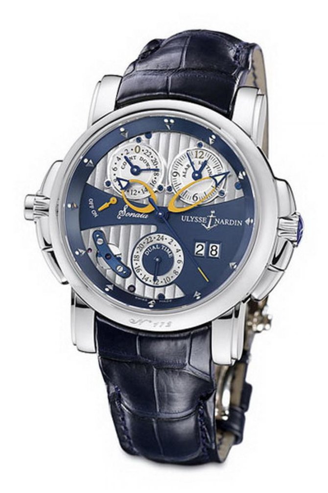 Ulysse Nardin 670-88/213 Sonata Sonata Cathedral Dual Time - фото 1