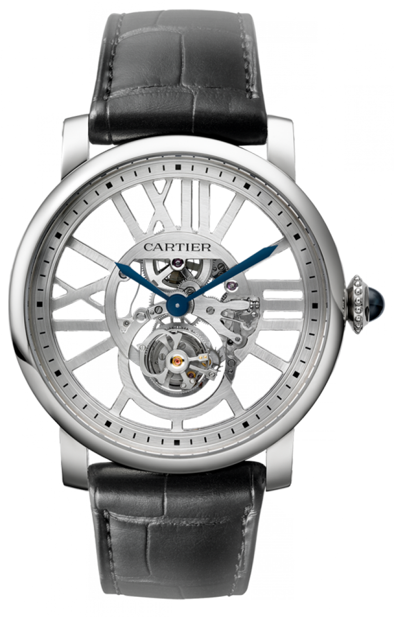 W1580031 Cartier Skeleton Flying Tourbillon Rotonde De Cartier