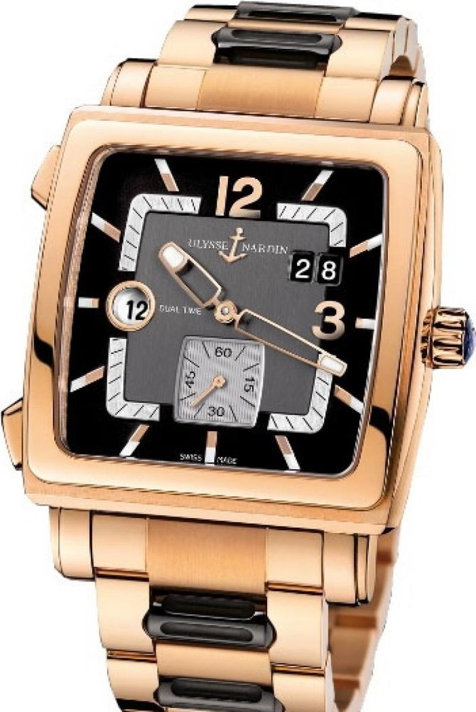 Ulysse Nardin 246-92-8M/692 Quadrato Dual Time