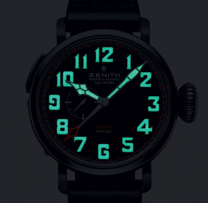 Zenith 96.2430.693/21.C703 Pilot Montre d’Aeronef Type 20 GMT - фото 6