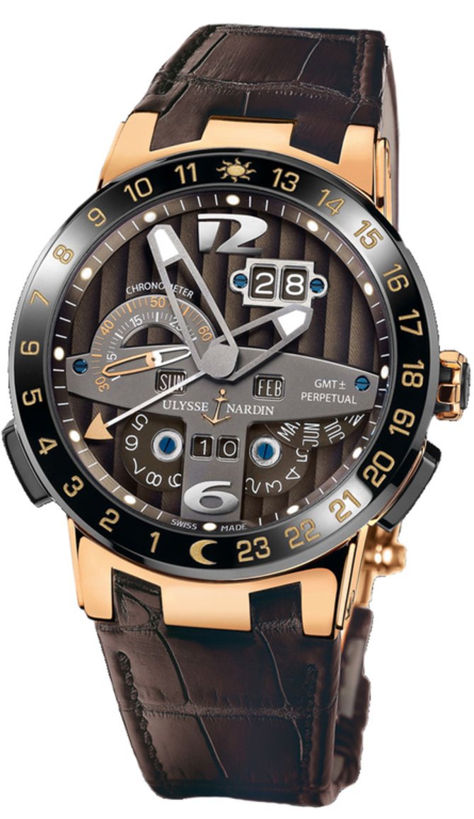 Ulysse Nardin 322-00 Perpetual Calendar El Toro GMT