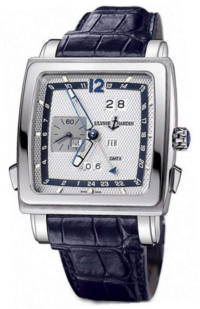 Ulysse Nardin 320-90/61 Quadrato Quadrato Dual Time Perpetual
