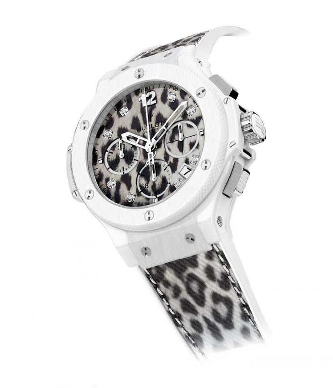 Hublot 341.HX.7717.NR.MRI13 Big Bang 41mm Ladies Snow Leopard Maria Hofl-Riesch - фото 3