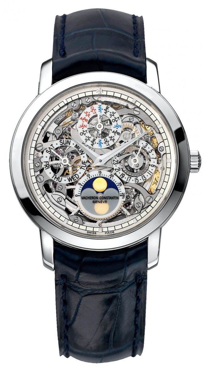 Vacheron Constantin 43172/000P-9236 Patrimony Traditionnelle Skeleton Perpetual Calendar - фото 1