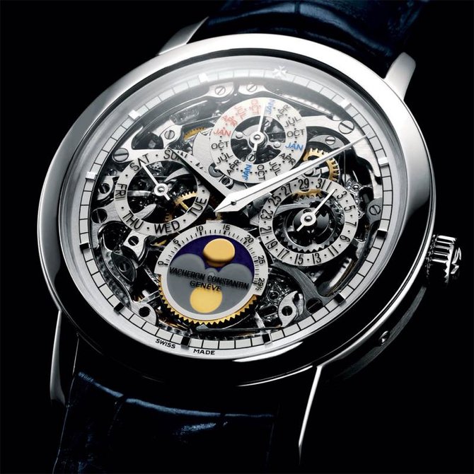 Vacheron Constantin 43172/000P-9236 Patrimony Traditionnelle Skeleton Perpetual Calendar - фото 4