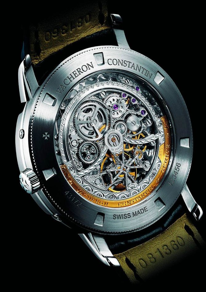 Vacheron Constantin 43172/000P-9236 Patrimony Traditionnelle Skeleton Perpetual Calendar - фото 5
