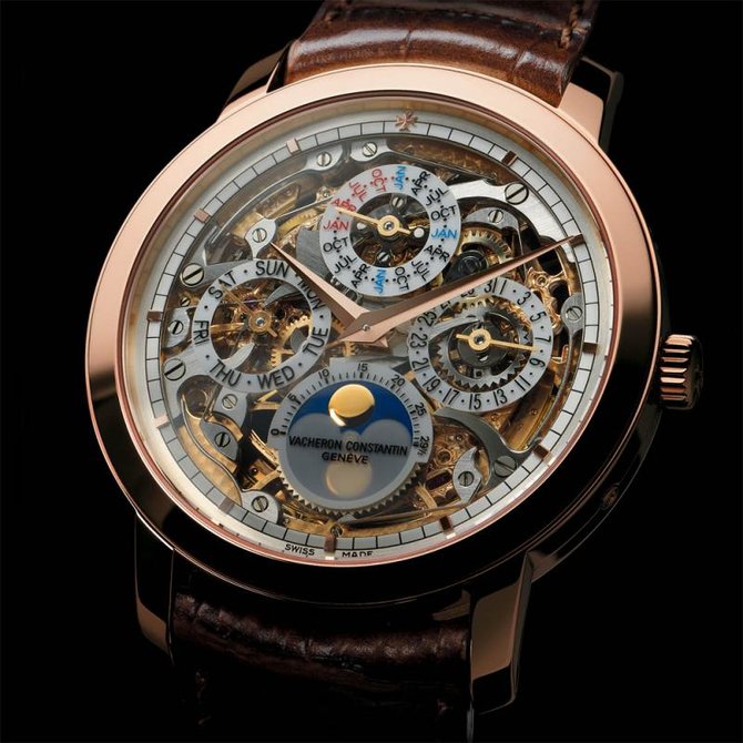 Vacheron Constantin 43172/000R-9241 Patrimony Traditionnelle Skeleton Perpetual Calendar - фото 2