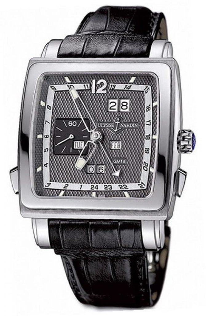 Ulysse Nardin 320-90/69 Quadrato Quadrato Dual Time