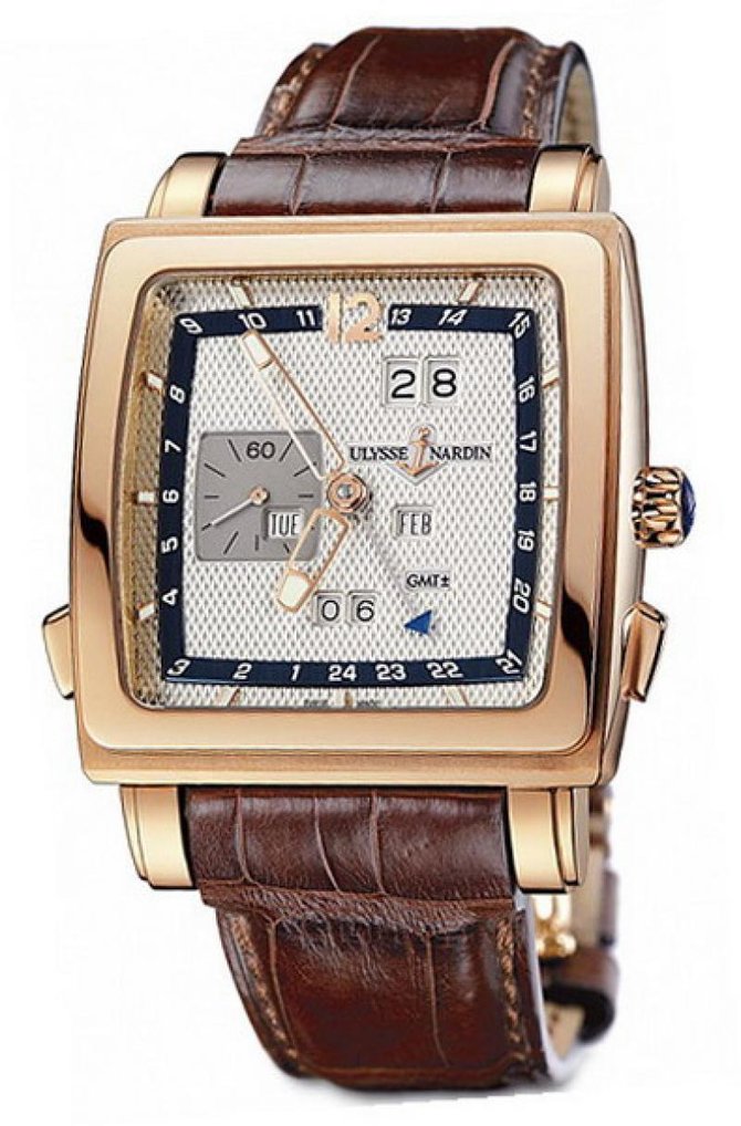 Ulysse Nardin 326-90/61 Quadrato Quadrato Dual Time