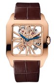 Cartier Santos De Cartier W2020057 Santos-Dumont Skeleton