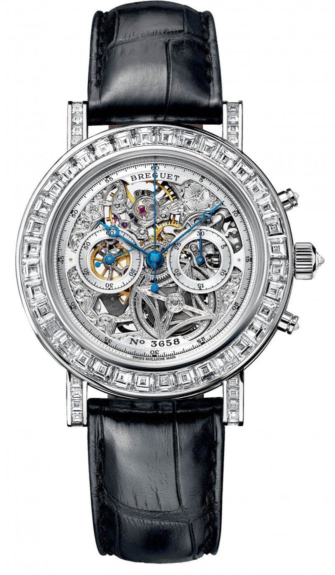 Breguet 5238BB/10/9V6/DD00 Classique Skeleton Chronograph