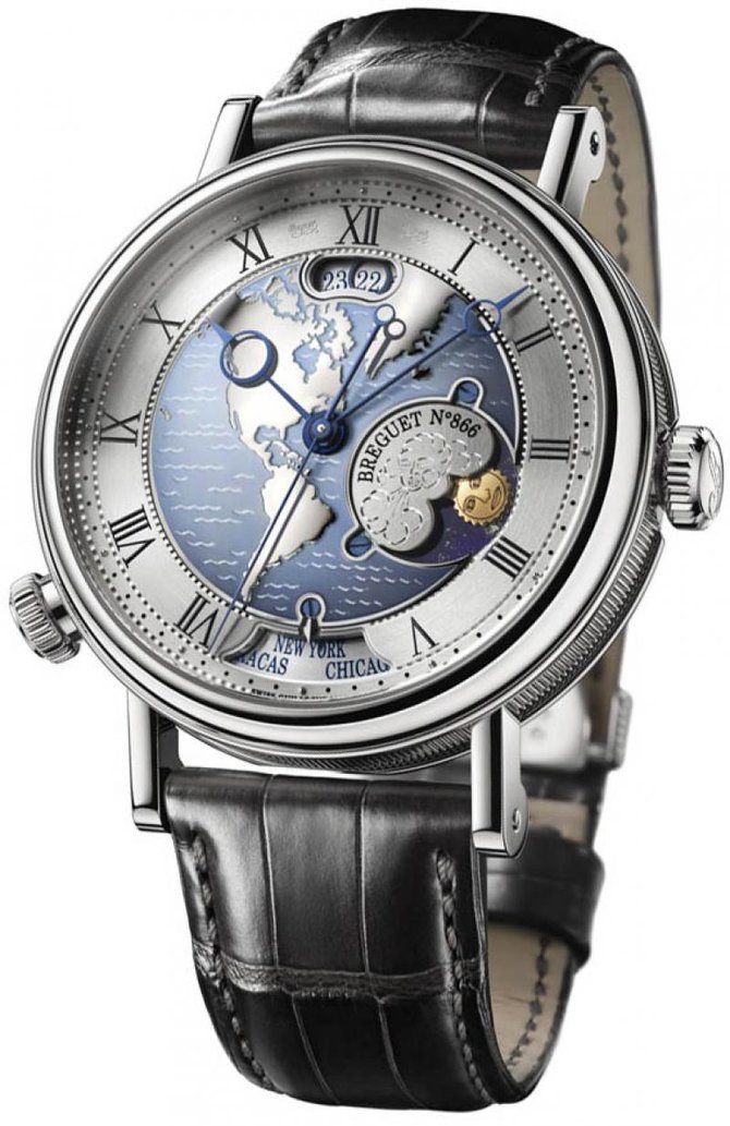 Breguet 5717PT/US/9ZU Classique 5717 Hora Mundi - фото 2