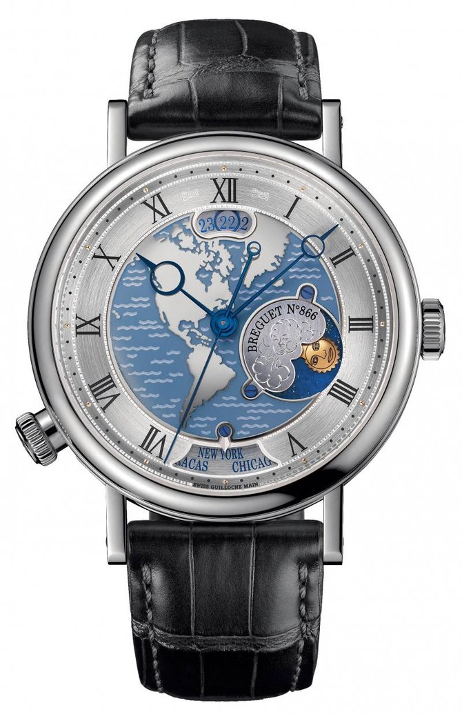 Breguet 5717PT/US/9ZU Classique 5717 Hora Mundi - фото 1
