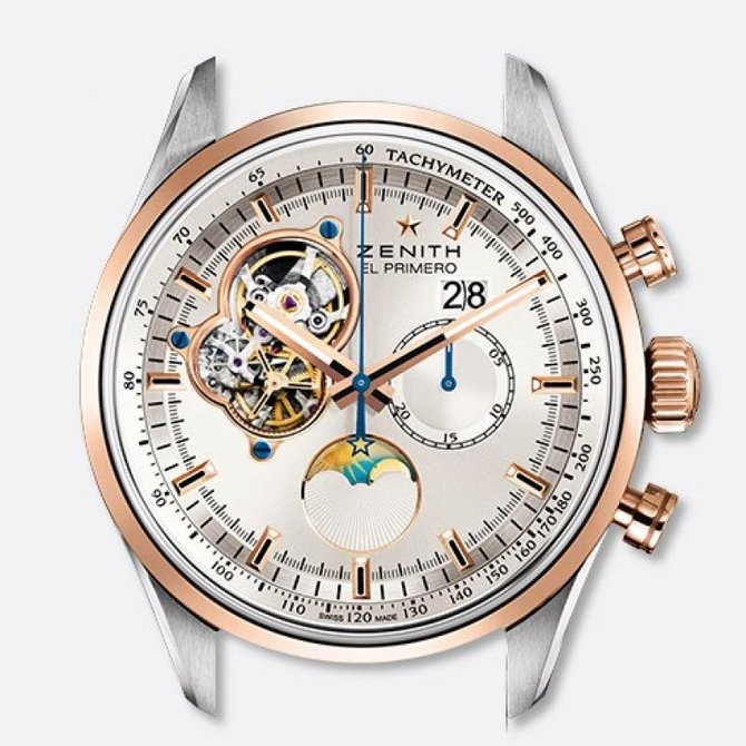 Zenith 51.2160.4047/01.C713 El Primero CHRONOMASTER GRANDE DATE - фото 3