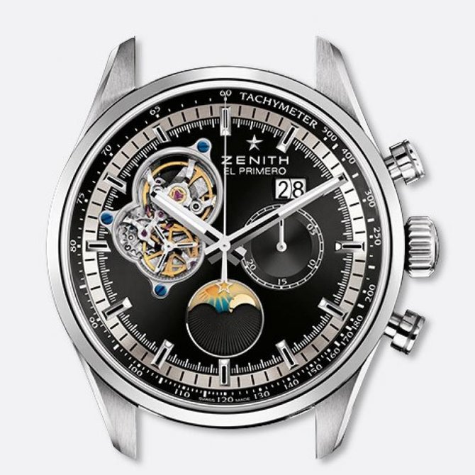 Zenith 03.2160.4047/21.M2160 El Primero GRANDE DATE - фото 4