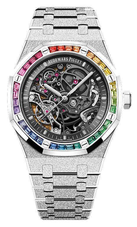 15412BC.YG.1224BC.03 Audemars Piguet Double Balance Wheel Openworked Royal Oak
