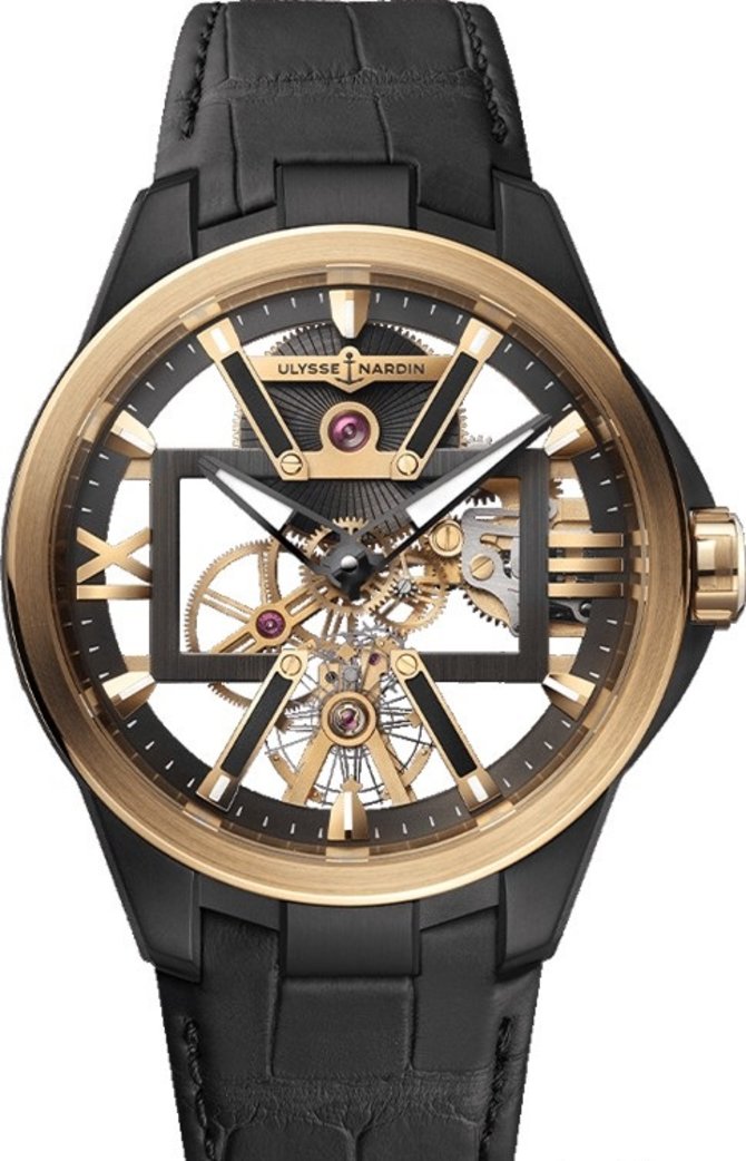 Ulysse Nardin 3715-260LE-2A-W1/1A Executive Dual Time Lady Executive Skeleton X