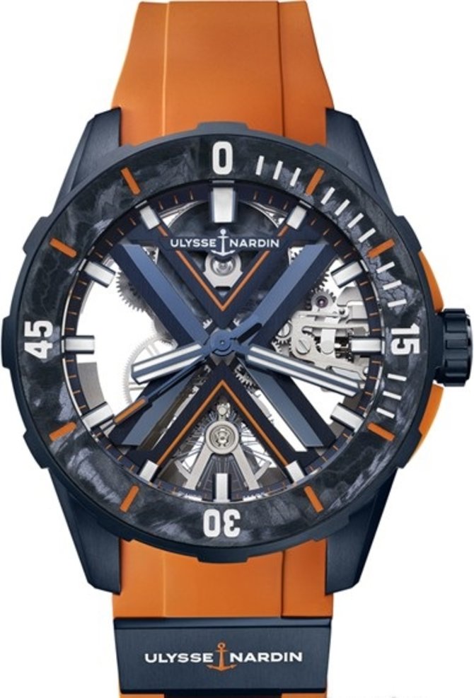Ulysse Nardin 3723-170LE-3A-BLUE/3B Maxi Marine Diver Diver X Skeleton