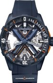 Ulysse Nardin Часы Ulysse Nardin Maxi Marine Diver 3723-170LE-3A-BLUE/3A Diver X Skeleton