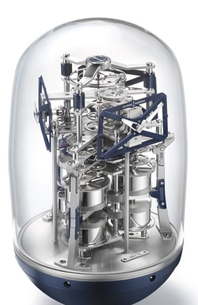 Ulysse Nardin 9023-900LE-3A-BLUE Classico Table Clock UFO