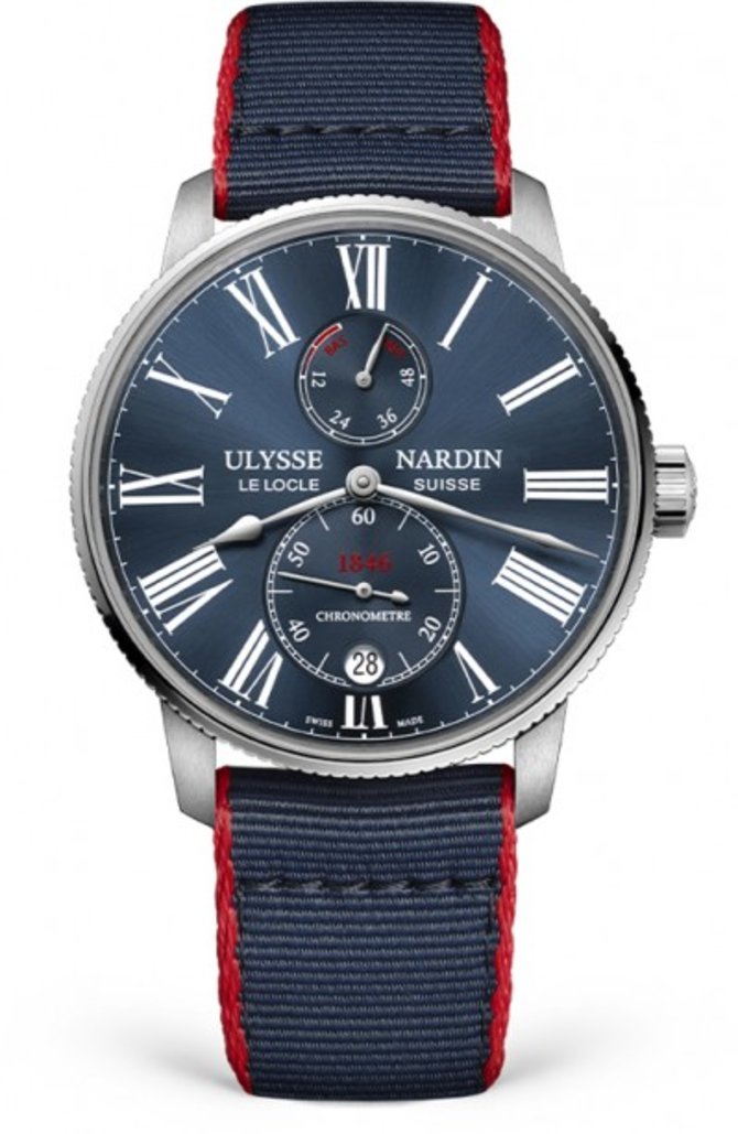 Ulysse Nardin 1183-310-3A/0A Marine Manufacture Torpilleur