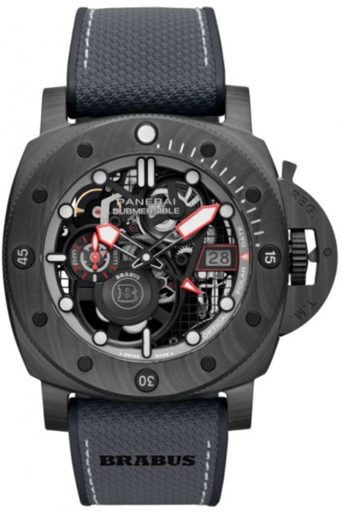 Officine Panerai PAM01240 Submersible S Brabus Black Ops Edition