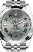 Rolex Часы Rolex Datejust 126300 Slate 41 Steel Smooth Bezel Jubilee