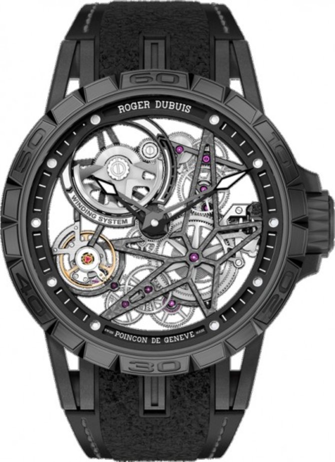 Roger Dubuis RDDBEX0826 Ti DLC Excalibur Spider Pirelli