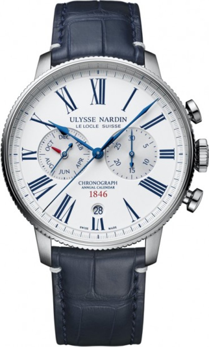 Ulysse Nardin 1533-320LE-0A-175/1B Marine Manufacture Torpilleur Annual Chronograph 44 mm