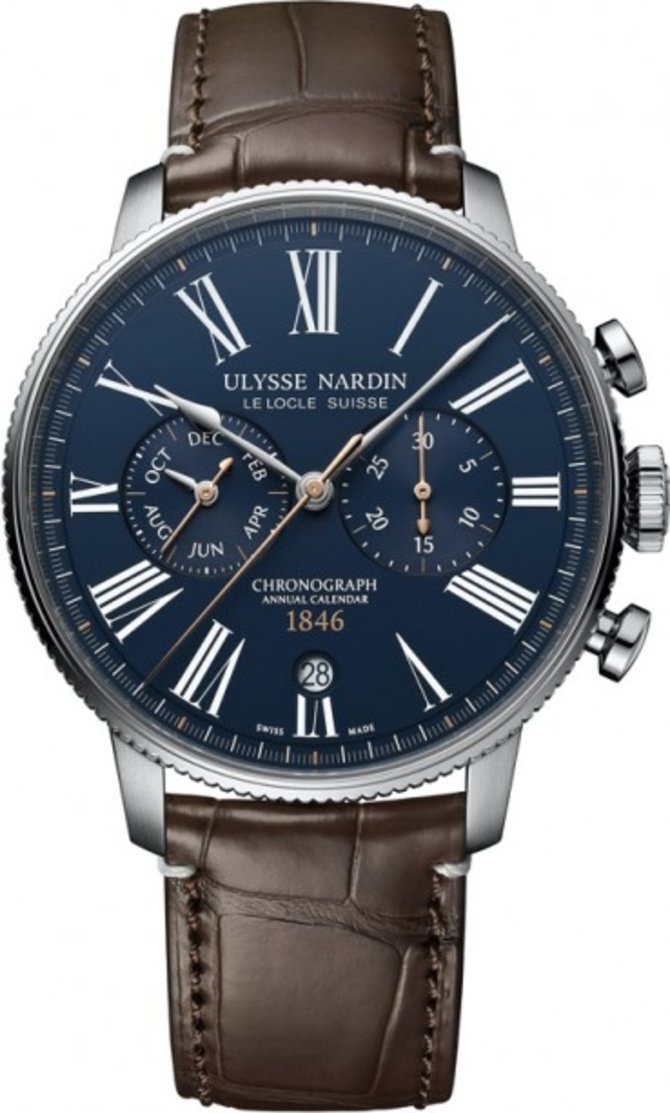 Ulysse Nardin 1533-320LE-3A-175/1A Marine Manufacture Torpilleur Annual Chronograph 44 mm
