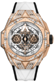Hublot Часы Hublot Big Bang Sang Bleu 418.OX.2001.RX.1604.MXM20 II King Gold White Pave 