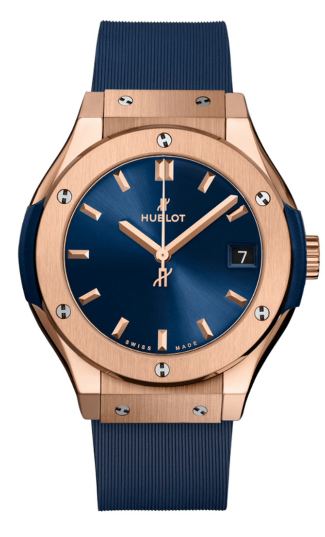 Hublot 581.OX.7180.RX Classic Fusion King Gold Blue
