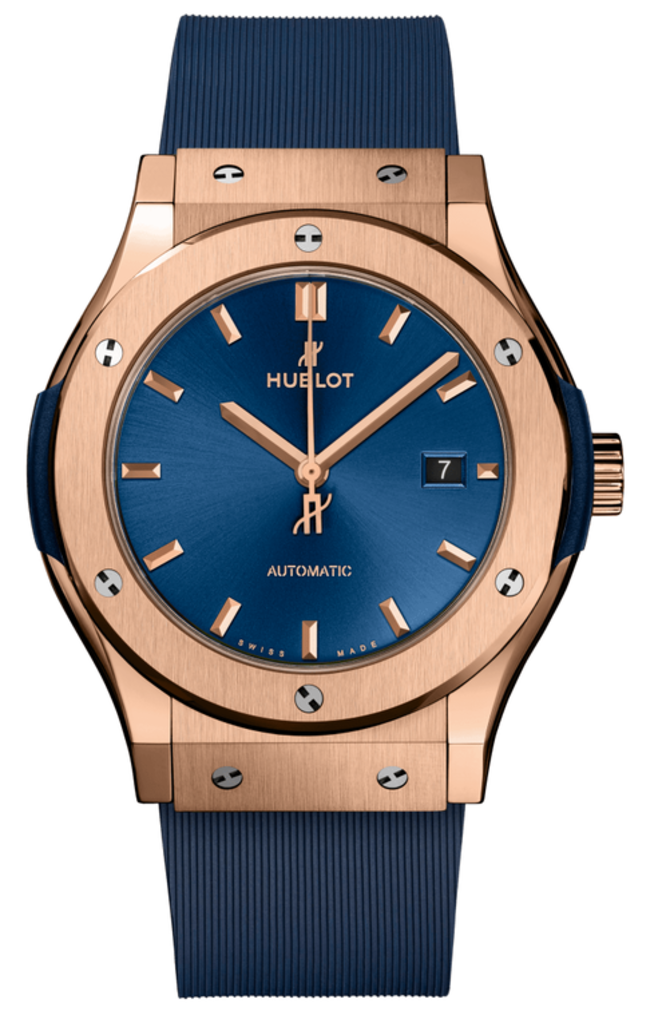 Hublot 542.OX.7180.RX Classic Fusion King Gold Blue
