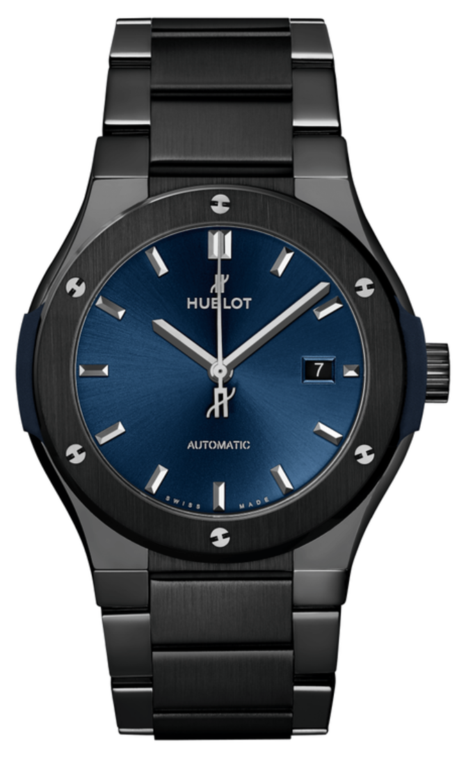 Hublot 548.CM.7170.CM Classic Fusion Ceramic Blue Bracelet