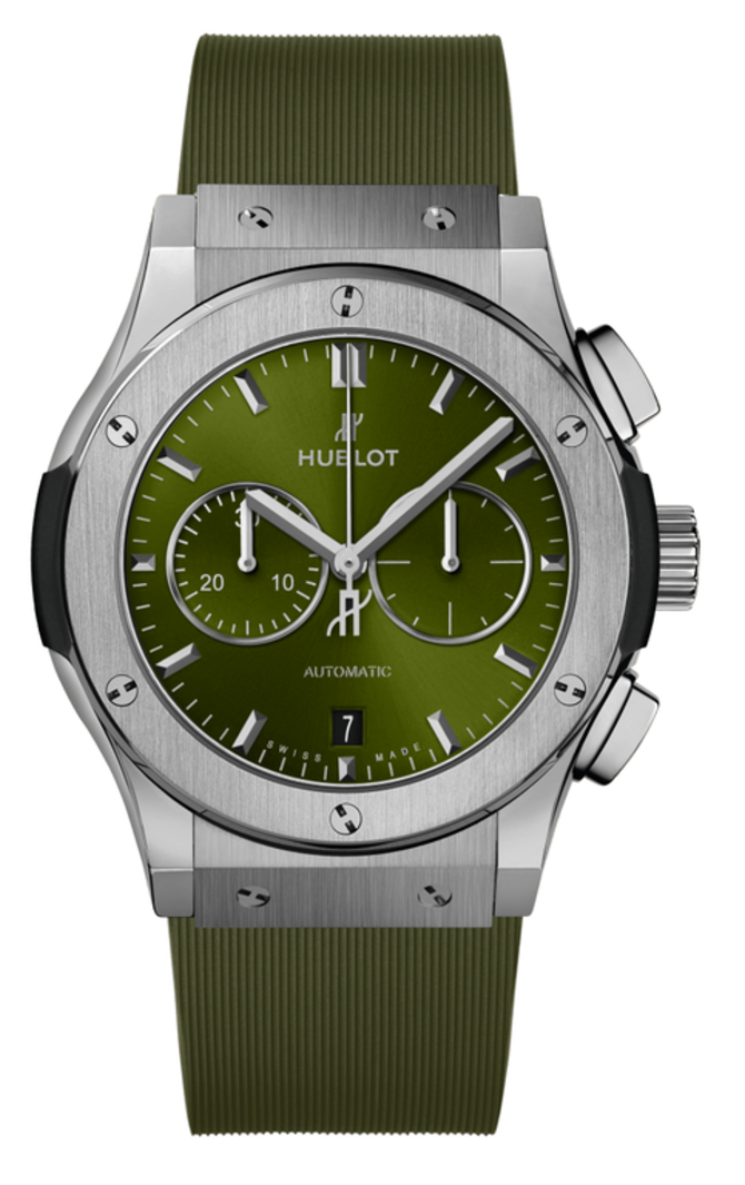 Hublot 541.NX.8970.RX Classic Fusion Chronograph Titanium Green