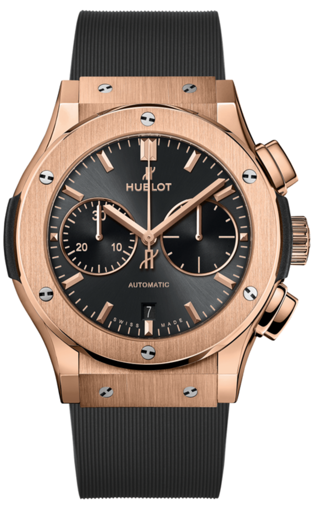Hublot 521.OX.7081.RX Classic Fusion Racing Grey Chronograph King Gold