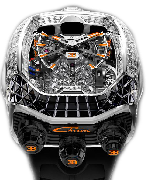 BU800.30.AA.UA.A Jacob & Co Complication Masterpieces Bugatti Chiron Tourbillon Grand