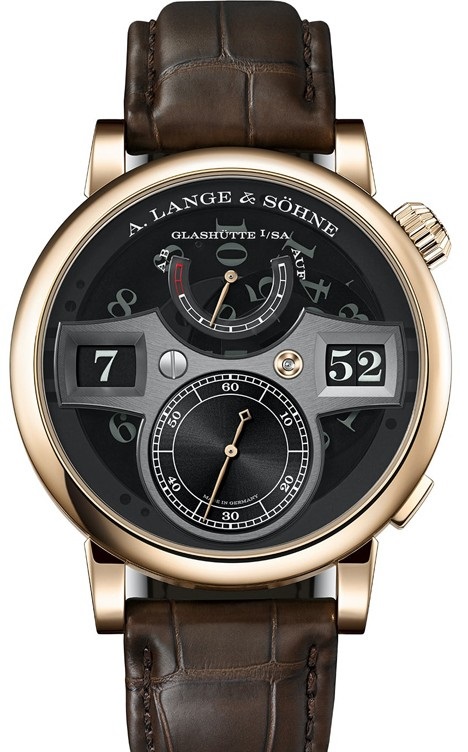 142.055 A.Lange and Sohne Pink Gold Lange Zeitwerk