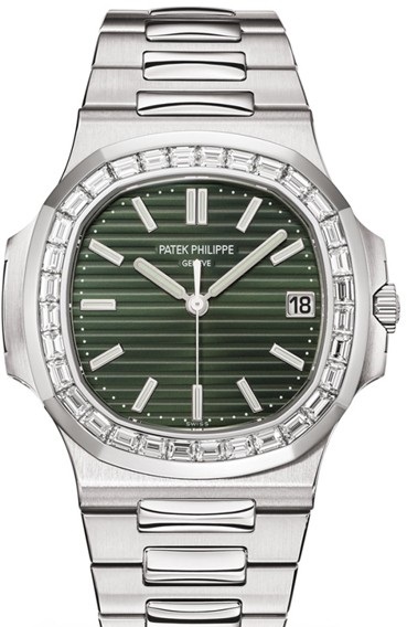 5711/1300A-001 Patek Philippe Steel Diamonds Nautilus