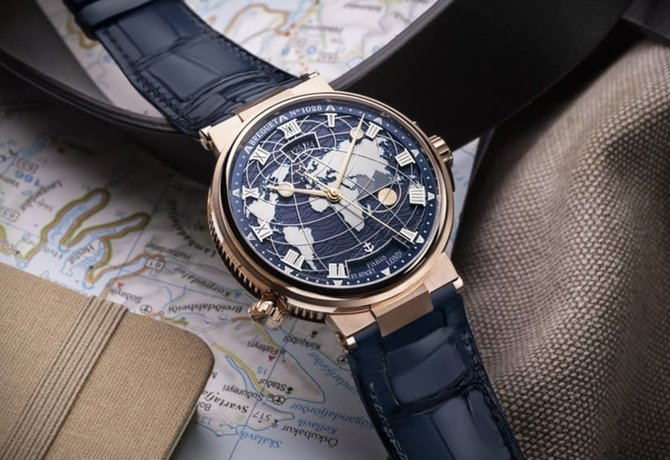 Breguet 5557BR/YS/9WV Marine Hora Mundi - фото 3