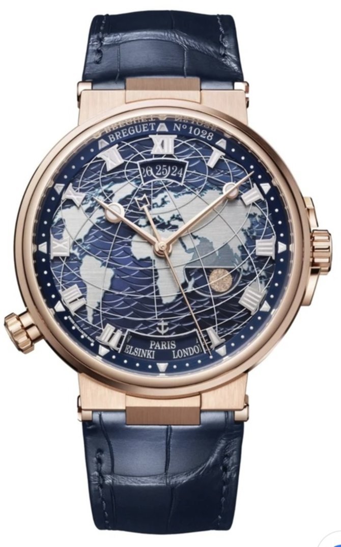 Breguet 5557BR/YS/9WV Marine Hora Mundi - фото 1