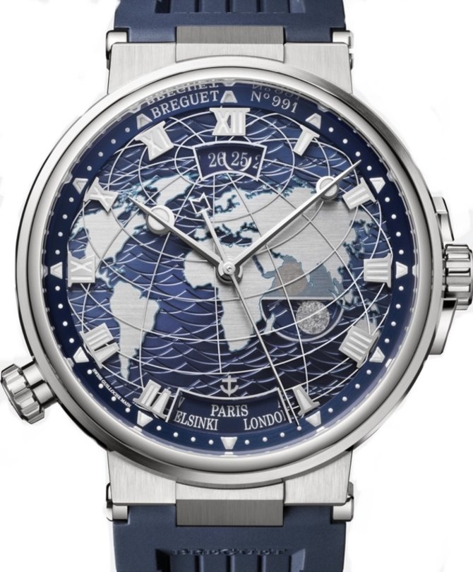 Breguet 5557BB/YS/5WV Marine Hora Mundi  - фото 1