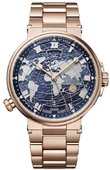 Breguet Marine 5557BR/YS/RW0 Hora Mundi