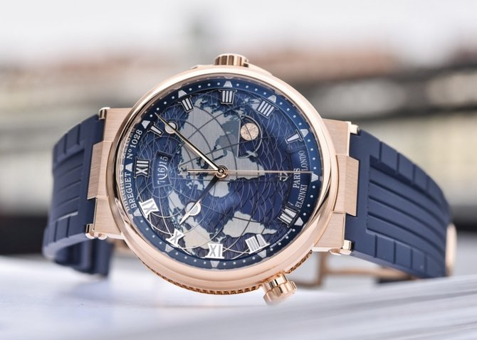 Breguet 5557BR/YS/5WV Marine Hora Mundi - фото 2