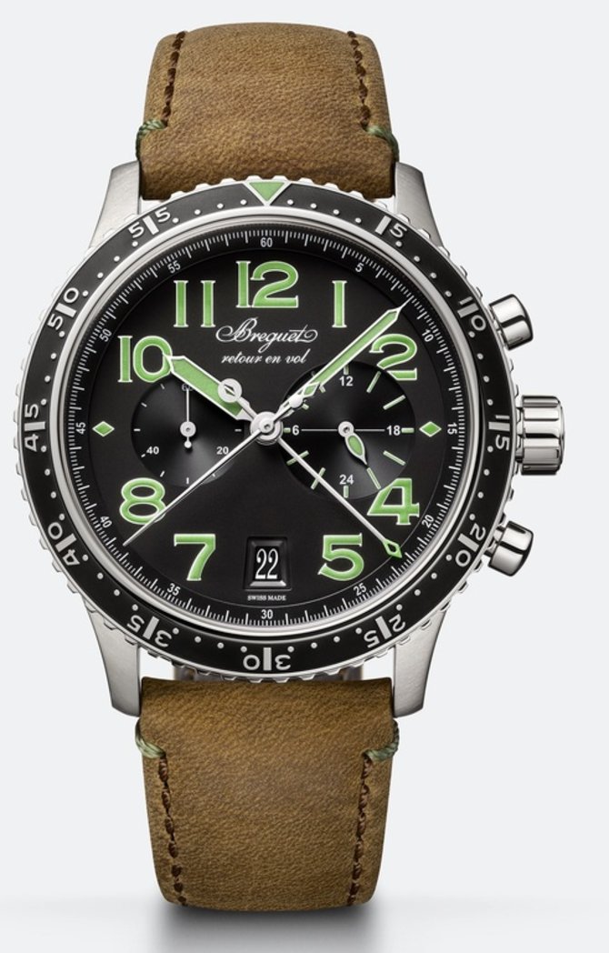 Breguet 3815TI/HM/3ZU Type XX/Type XXI Titanium