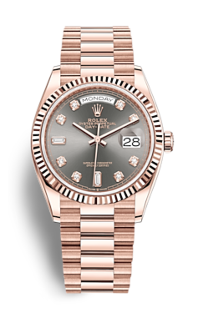 Rolex m128235-0050 Day-Date Everose gold 36