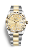 Rolex Datejust m126233-0044 Oystersteel Yellow gold