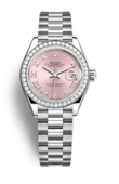 Rolex Часы Rolex Datejust Ladies m279139rbr-0012 White gold and Diamonds 