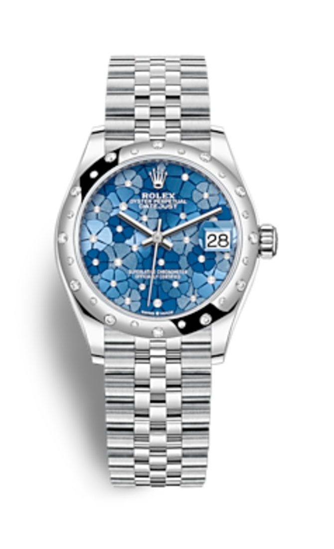 Rolex m278344rbr-0038 Datejust Oystersteel White gold and Diamonds